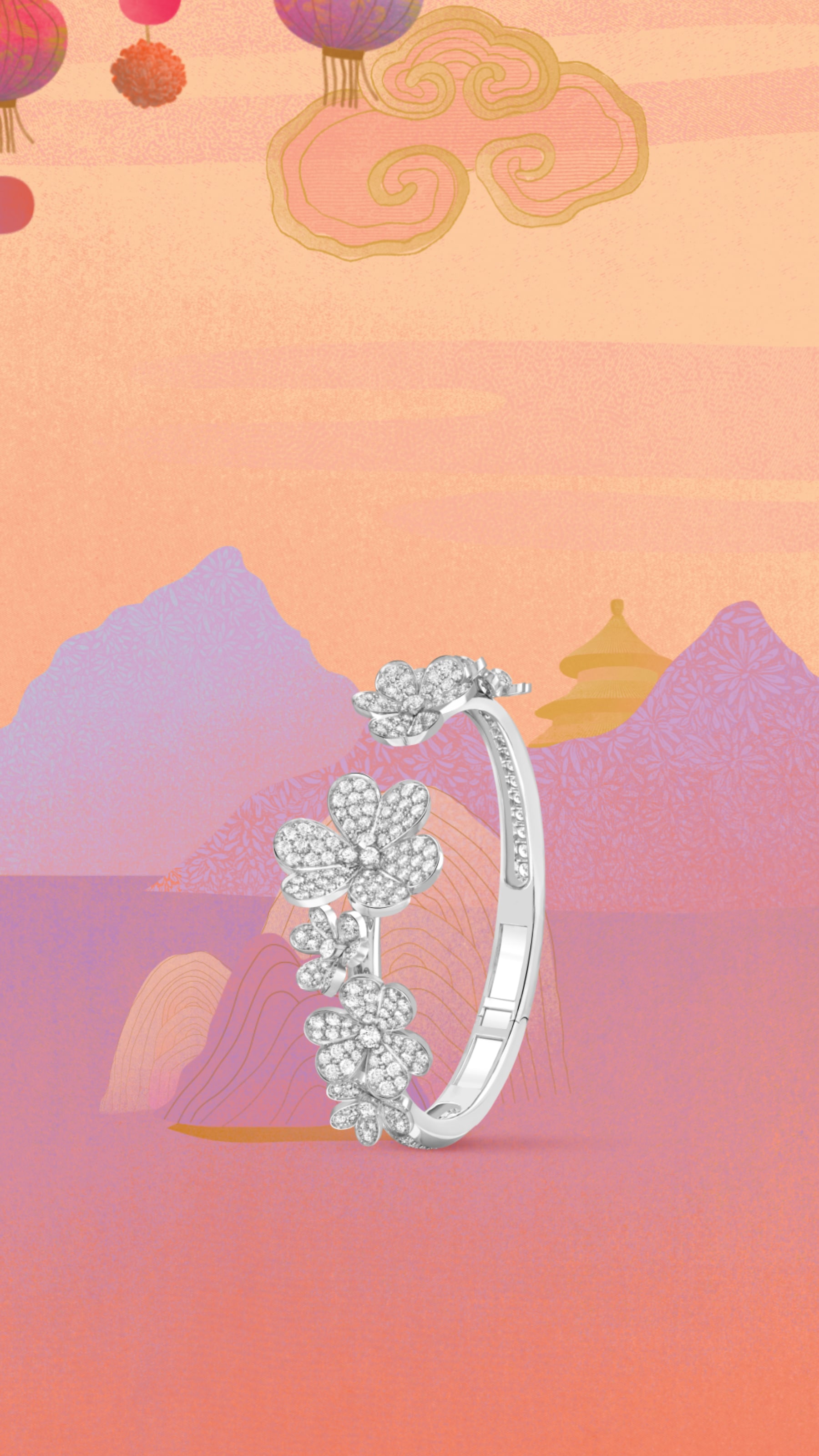 Venini for Van Cleef & Arpelsオーナメント VENINI for Van Cleef & Arpels Ornaments Pair Set Approx 9cm (3.5